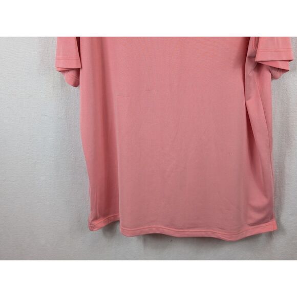 Johnnie-O Mashie Prep-Performance Polo Shirt Pink/Salmon Men's Size 2XL/XXL - Picture 10 of 14